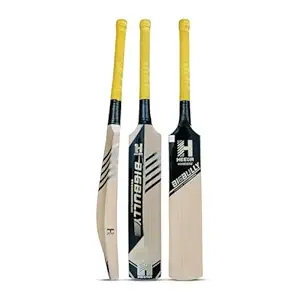 Heega Bigbully Kashmir Willow Mongoose Cricket Bat (Pre-Knocked) | Short Blade Longer Handle Full Size Adult